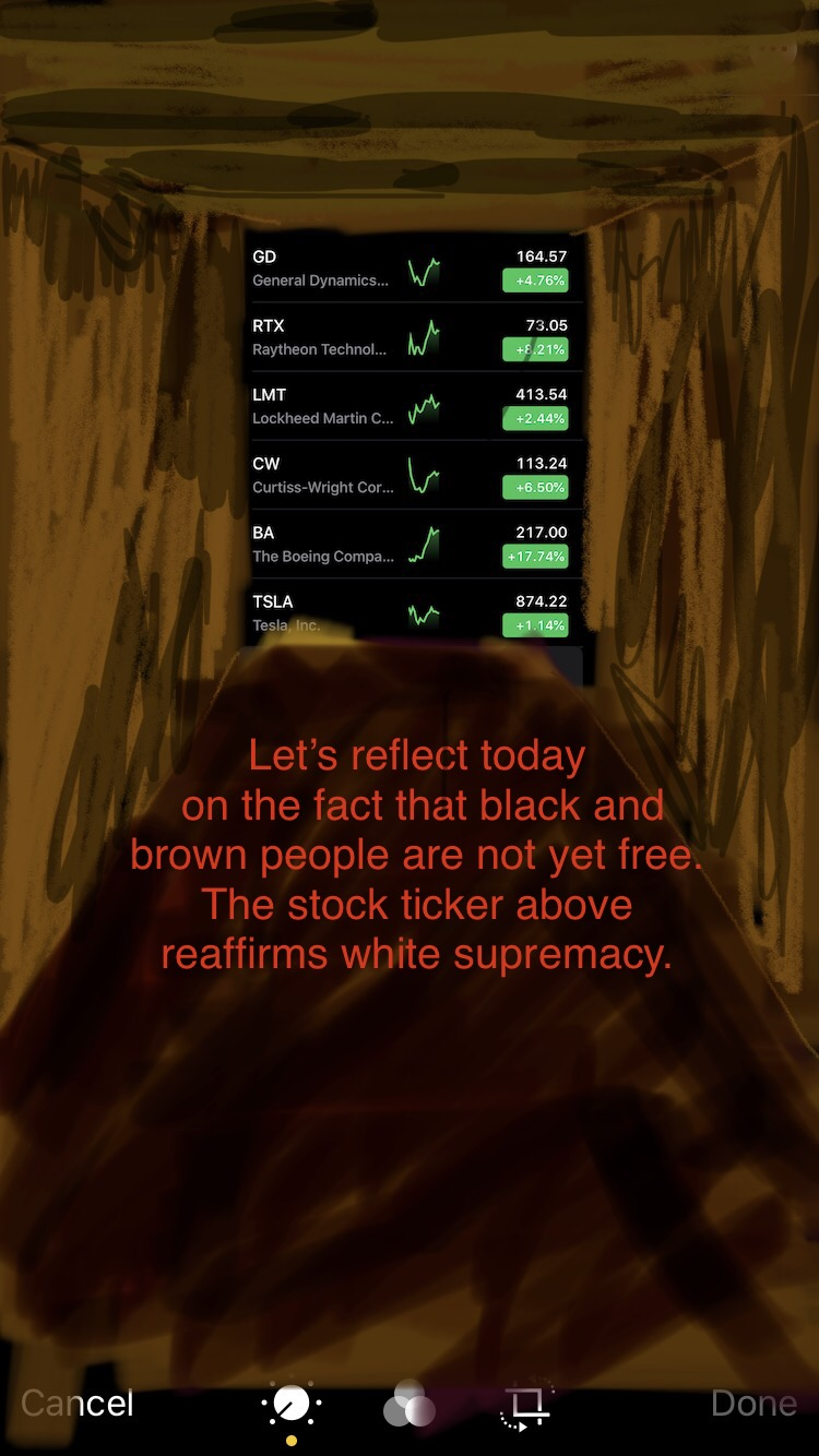 June 5, 2020 (Juneteenth)